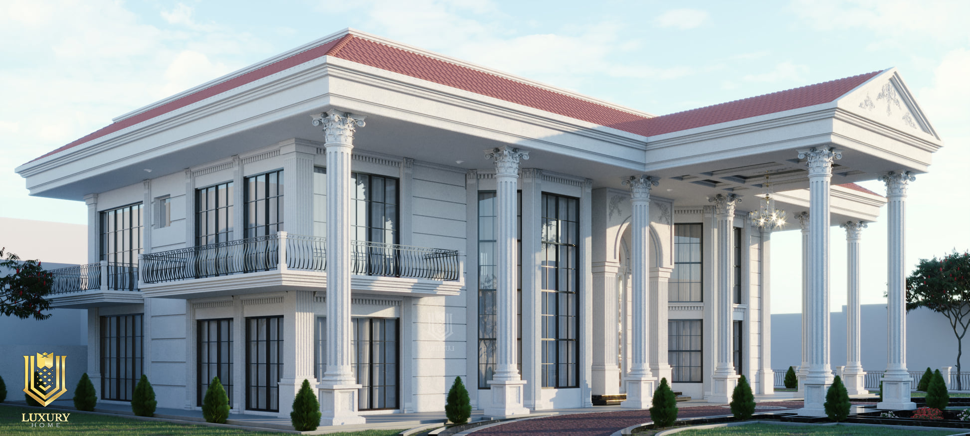 Design and construction of a villa in Erbil/ Dubai city, (1200 M2)